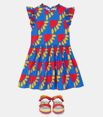 Robe imprimée en coton | Stella McCartney Kids