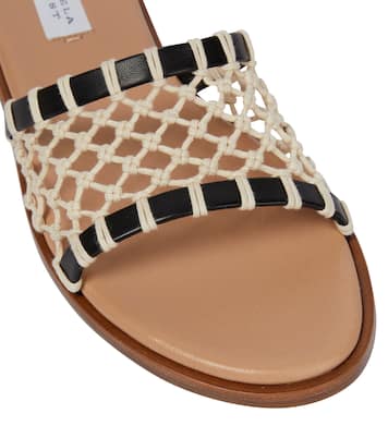 Pantoletten Neo mit Leder | Gabriela Hearst