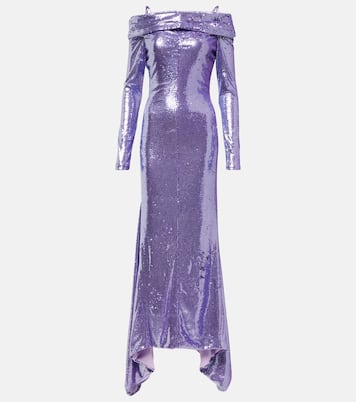 Robe Fanny mit Pailletten | The Attico