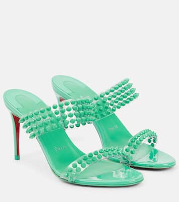 Spike Only 85 PVC and leather sandals | Christian Louboutin