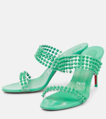 Spike Only 85 PVC and leather sandals | Christian Louboutin
