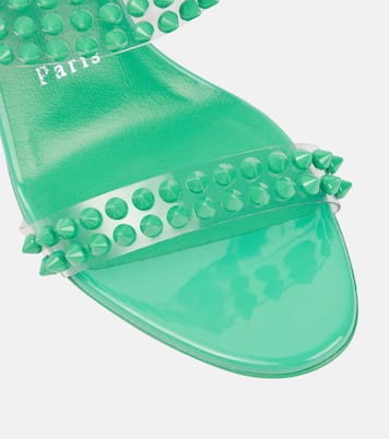 Spike Only 85 PVC and leather sandals | Christian Louboutin
