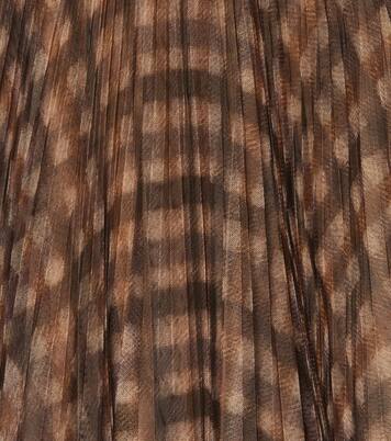 Jupe en tulle à carreaux | Brunello Cucinelli Kids