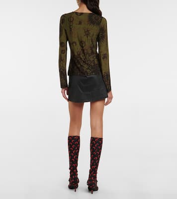 Top aus Crêpe-Jersey | Marine Serre