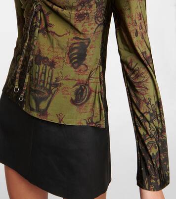 Top aus Crêpe-Jersey | Marine Serre