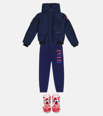 Logo cotton jersey sweatpants | Polo Ralph Lauren Kids