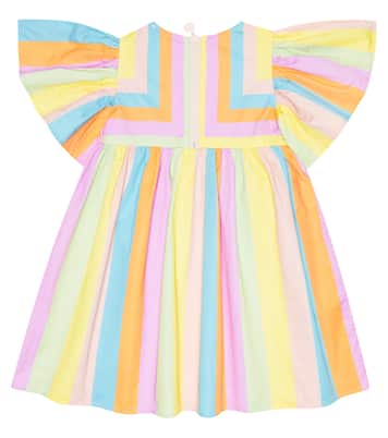 Striped cotton dress | Stella McCartney Kids
