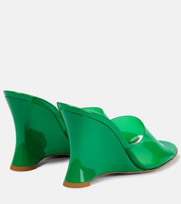 Wedge-Pantoletten Vernice | Gianvito Rossi