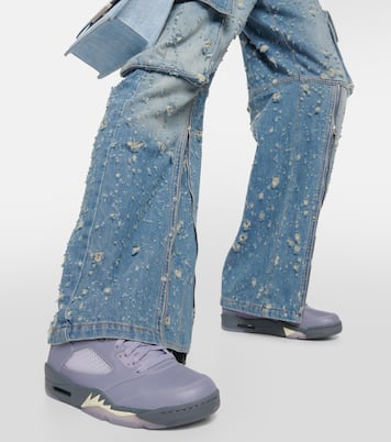 Air Jordan 5 Low leather sneakers | Nike