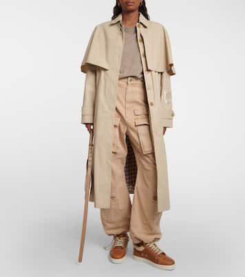 Vierissima shearling-trimmed sneakers | Christian Louboutin