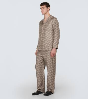 GG silk shirt | Gucci