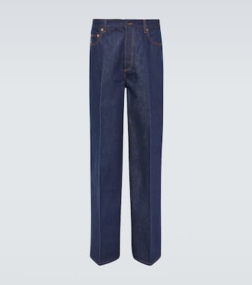 Mid-Rise Wide-Leg Jeans | Valentino