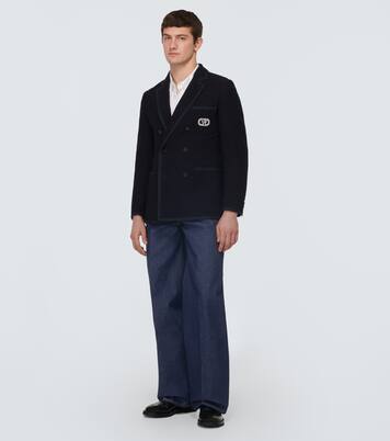 Mid-Rise Wide-Leg Jeans | Valentino