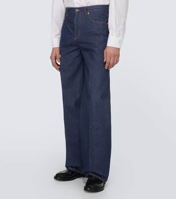 Mid-Rise Wide-Leg Jeans | Valentino