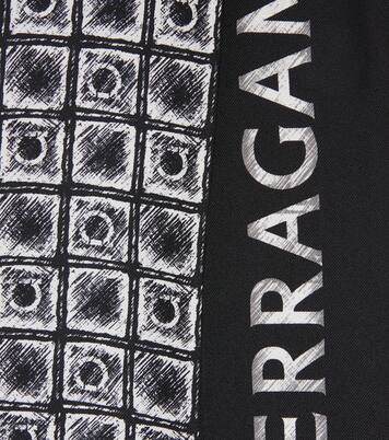 Printed silk scarf | Ferragamo