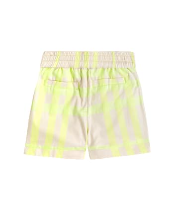 Baby Burberry Check cotton-blend shorts | Burberry Kids
