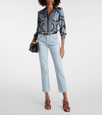 Verzierte Sandalen Shanti aus Leder | Gianvito Rossi