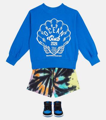 Marge printed cotton sweatshirt | Molo