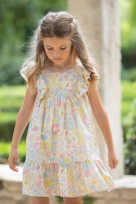 Floral cotton dress | Tartine et Chocolat