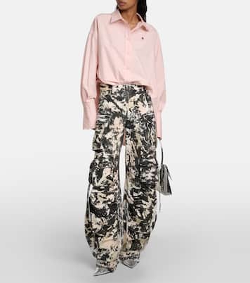 Jeans cargo Fern de tiro medio | The Attico