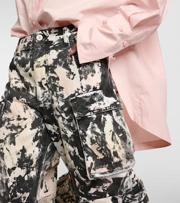 Jeans cargo Fern de tiro medio | The Attico