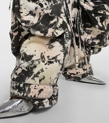 Jeans cargo Fern de tiro medio | The Attico