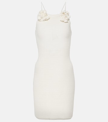 Minikleid aus Häkelstrick | Self-Portrait