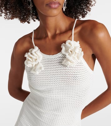 Minikleid aus Häkelstrick | Self-Portrait