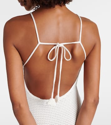 Minikleid aus Häkelstrick | Self-Portrait