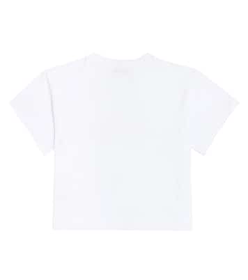 x Barbie® cotton-blend jersey T-shirt | Monnalisa