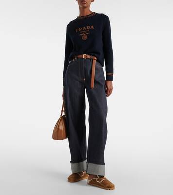 Wide-leg jeans | Prada