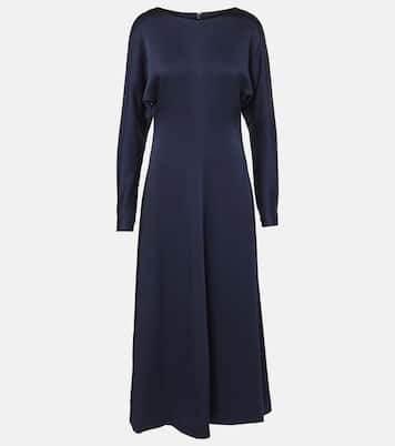 Robe midi Catriona en satin | Simkhai