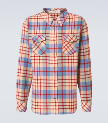 Al's Run plaid cashmere shirt | God's True Cashmere