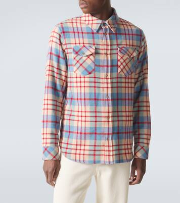 Al's Run plaid cashmere shirt | God's True Cashmere