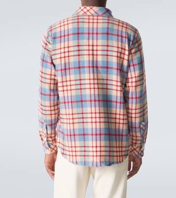 Al's Run plaid cashmere shirt | God's True Cashmere