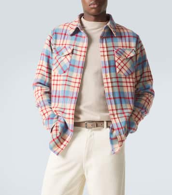 Al's Run plaid cashmere shirt | God's True Cashmere