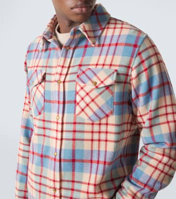 Al's Run plaid cashmere shirt | God's True Cashmere