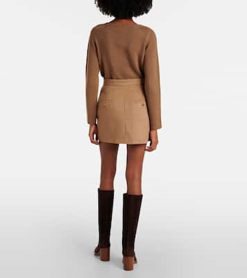 Minirock Ancella aus Kamelhaar | Max Mara