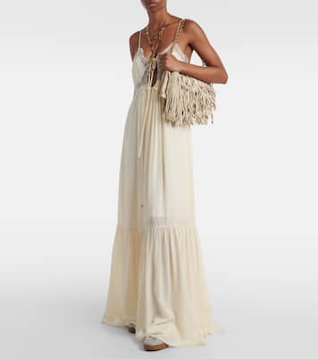 Kick suede-trimmed sneakers | Chloé