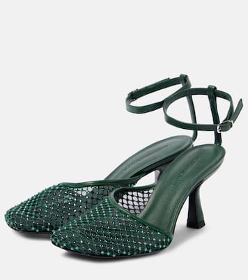 Minette 80 crystal-embellished pumps | Christopher Esber