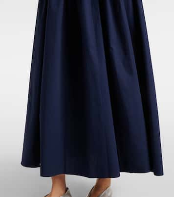 Dena cotton midi dress  | Staud