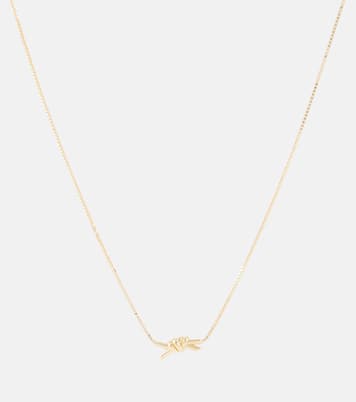 Collier Knot en argent sterling plaqué or 18 ct | Bottega Veneta