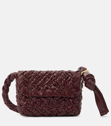 Kalimero Città Small leather shoulder bag | Bottega Veneta