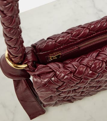 Kalimero Città Small leather shoulder bag | Bottega Veneta