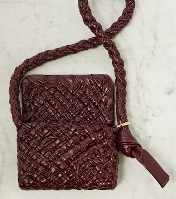 Kalimero Città Small leather shoulder bag | Bottega Veneta