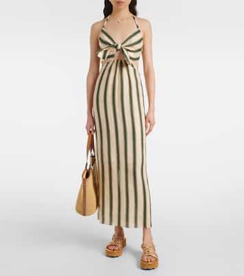 Sandalen aus Metallic-Leder | Gianvito Rossi