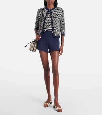 Cardigan Toute La V aus Schurwolle | Valentino