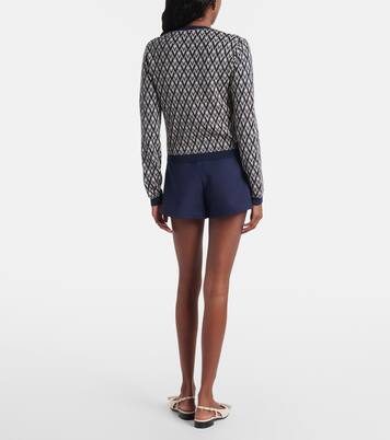 Cardigan Toute La V aus Schurwolle | Valentino