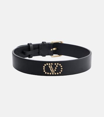 Gargantilla VLogo Signature de piel | Valentino Garavani