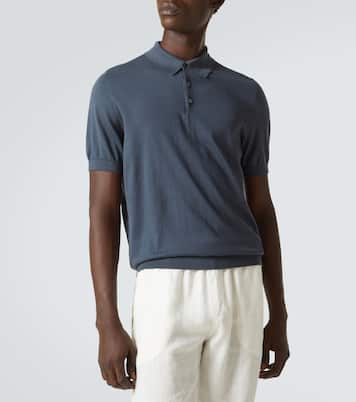 Cotton polo shirt | Fedeli